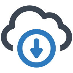 Cloud Download  Icon