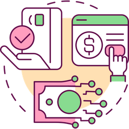 Connect payment gateway  Icon