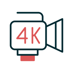 4 K Video  Icon