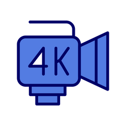 4 K Video  Icon