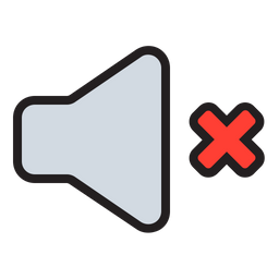 Disabled Sound  Icon