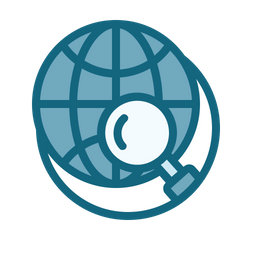 Search Globe  Icon