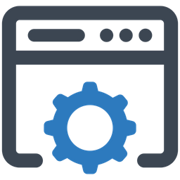 Configuração do navegador  Ícone