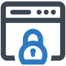 Browser Security  Icon