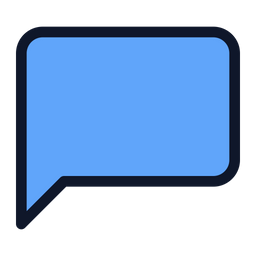 Chat Left  Icon