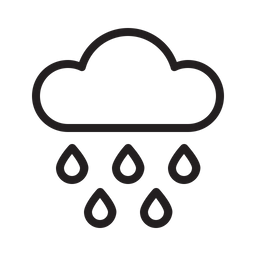 Cloudy Rain  Icon