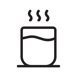 Chá quente  Ícone
