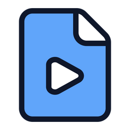 File Play  Icon