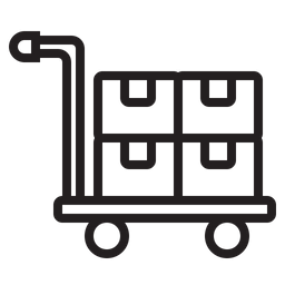 Logistic Cart  Icon