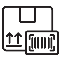 Parcel Barcode  Icon