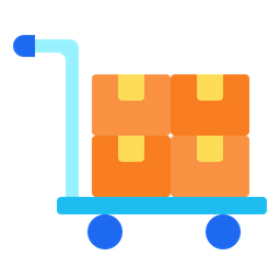 Logistic Cart  Icon