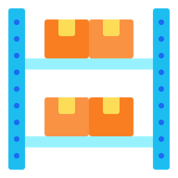 Logistics Shelf  Icon