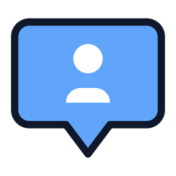 Chat User  Icon