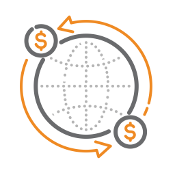 Global Money Flow  Icon