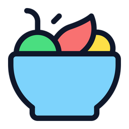 Bowl Fruits  Icon