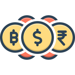 Currencies  Icon