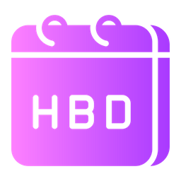 Birthday Calendar  Icon