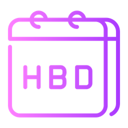 Birthday Calendar  Icon