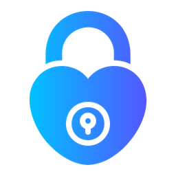 Heart Lock  Icon