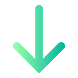 Down Arrow  Icon