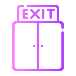 Exit Door  Icon