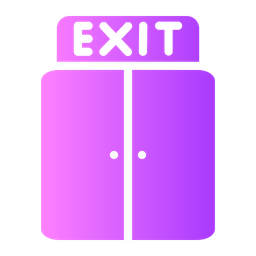 Exit Door  Icon