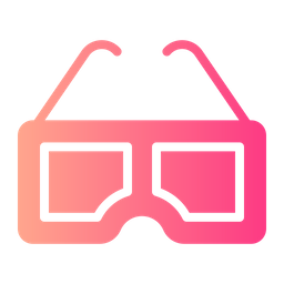 D Glasses  Icon