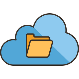 Cloud Storage  Icon