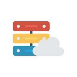 Cloud-Datenbank  Symbol