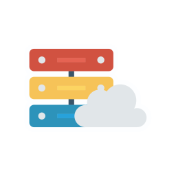 Cloud database  Icon