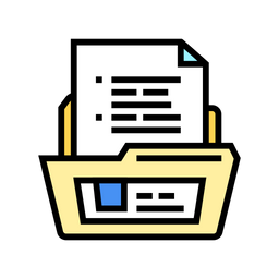 Document Folder  Icon