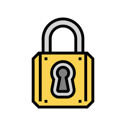 Lock Key Hole  Icon