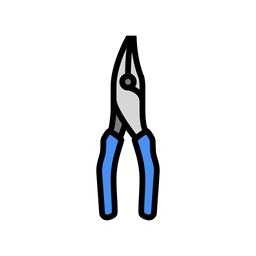 Bent Nose Pliers  Icon