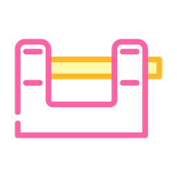 Rectangular Padlock  Icon