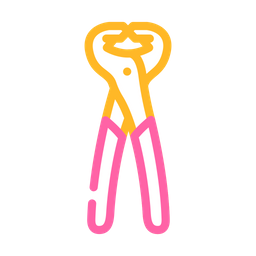 Nail Puller Pliers  Icon