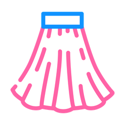 Circular Skirt  Icon