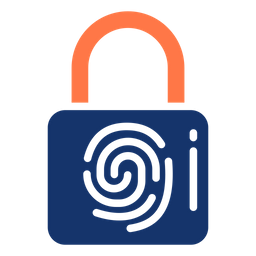 Biometric Lock  Icon