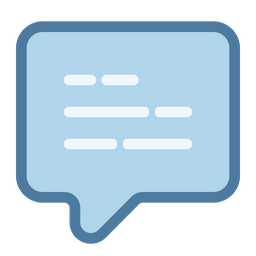 Chat bubble  Icon