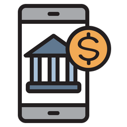 Mobile Banking  Icon