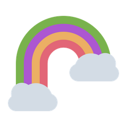 Rainbow  Icon