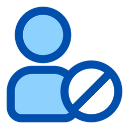 Block user  Icon