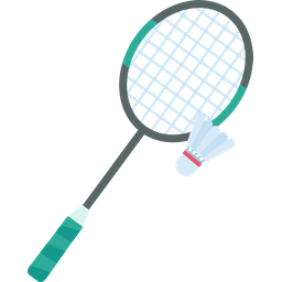 Badminton racket  Icon