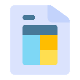 Financial report  Icon