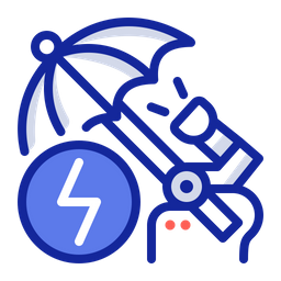 Flash Umbrella  Icon