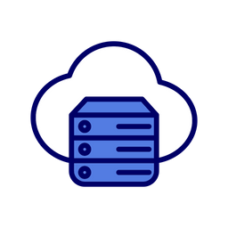 Cloud Server  Icon