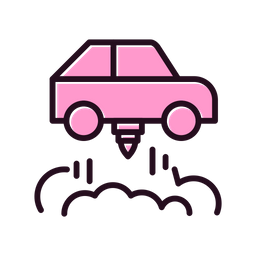 Flying Car  Icon