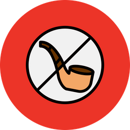 No Smoking Pipe  Icon