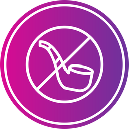 No Smoking Pipe  Icon