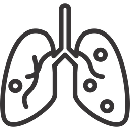 폐를 손상시키다  아이콘