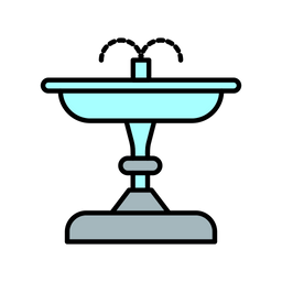 Garden Fountain  Icon